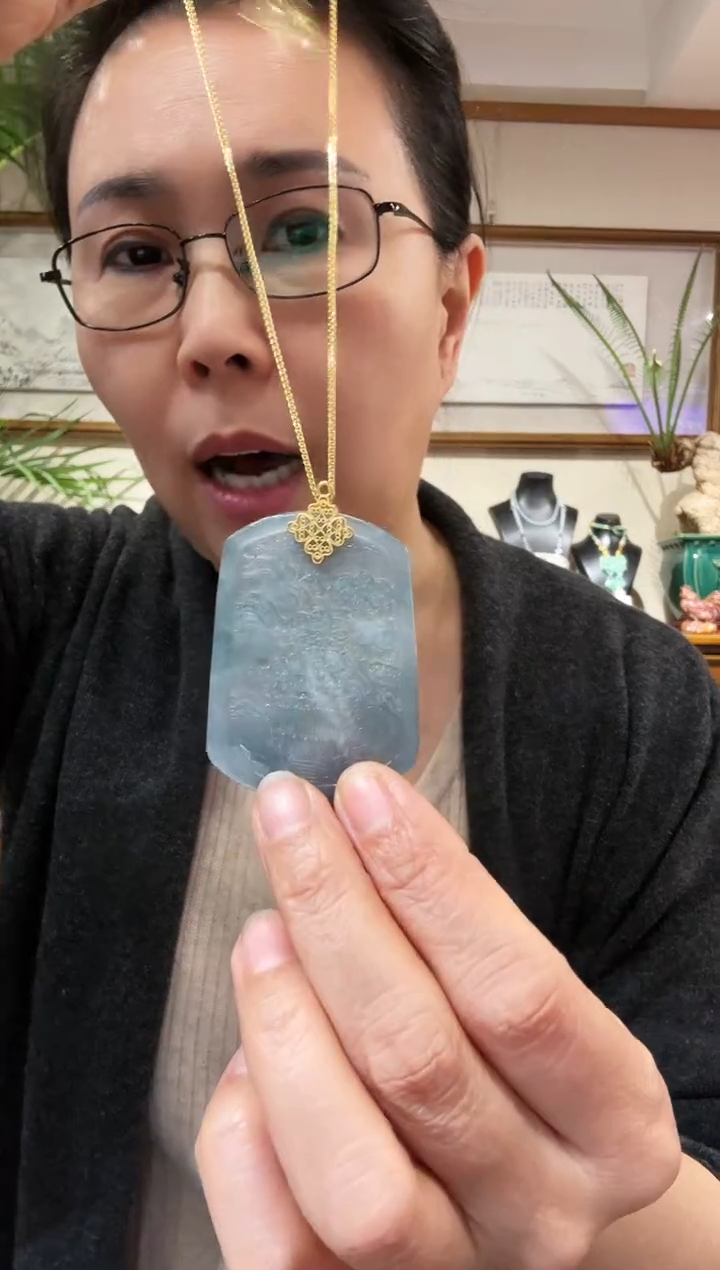 【闪购商品】翡翠颈饰未镶嵌国风