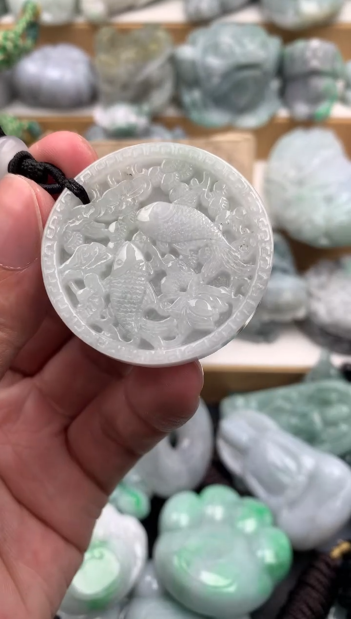 吊坠(不含链)未镶嵌翡翠1