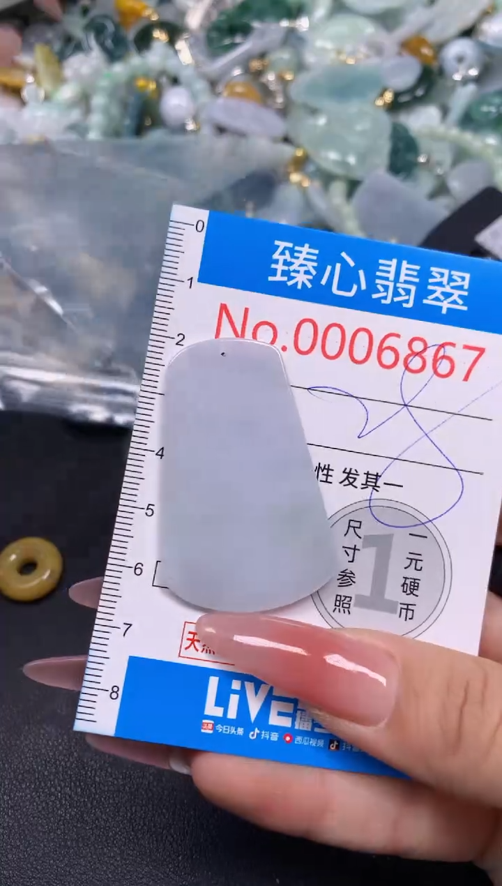 【闪购商品】翡翠颈饰未镶嵌含绳0006867