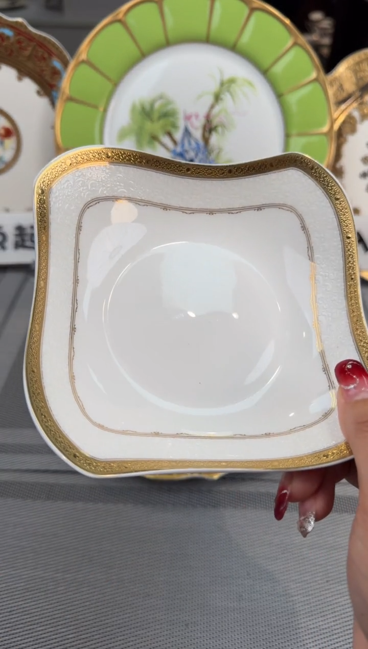 【闪购商品】瓷片6英寸沙拉碗 2个 福利价
