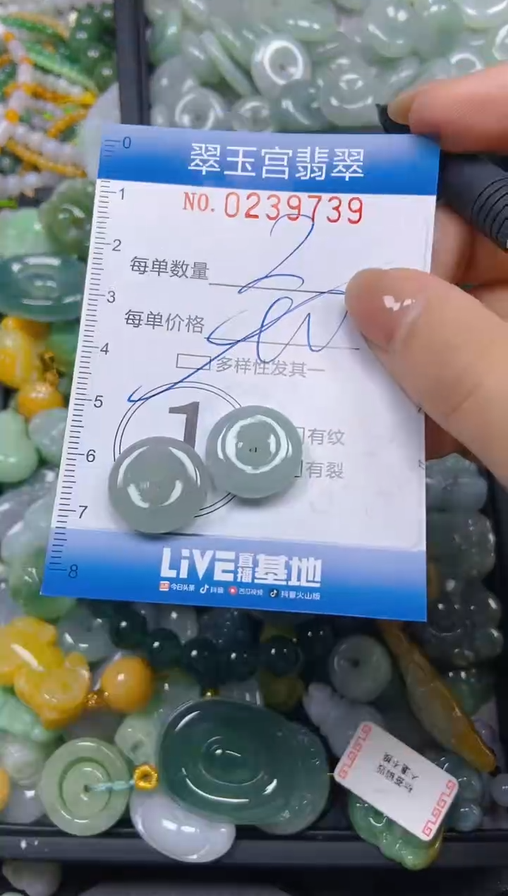 颈饰未镶嵌翡翠闪购C0239739多样性发其一