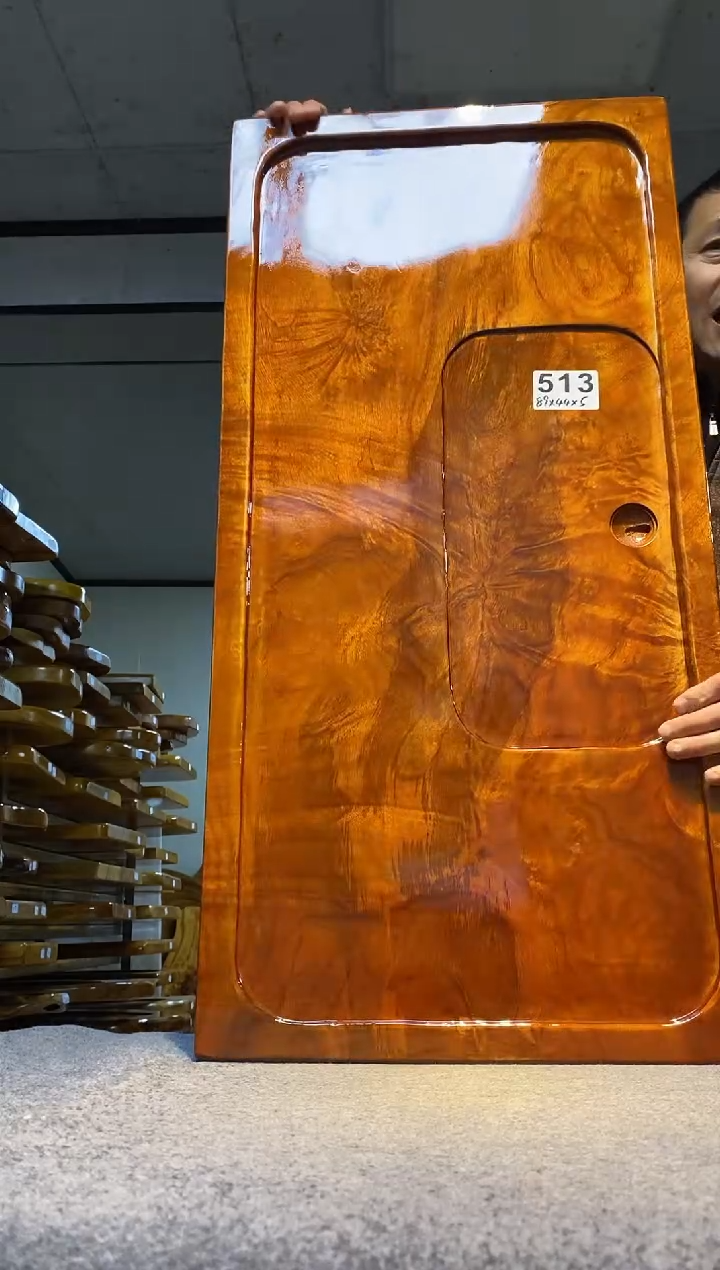 实木茶盘 一物一拍（不含配件）