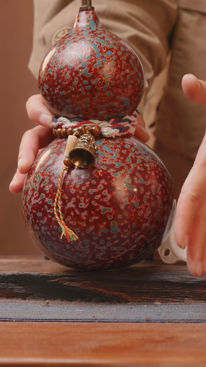 【闪购商品】376号精品大漆葫芦防腐防渗装水茶酒