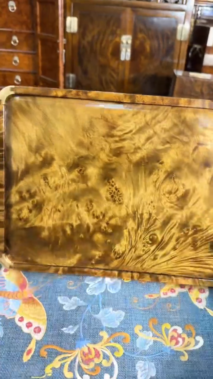 【闪购商品】乌木类成套家具阴沉托盘  s14