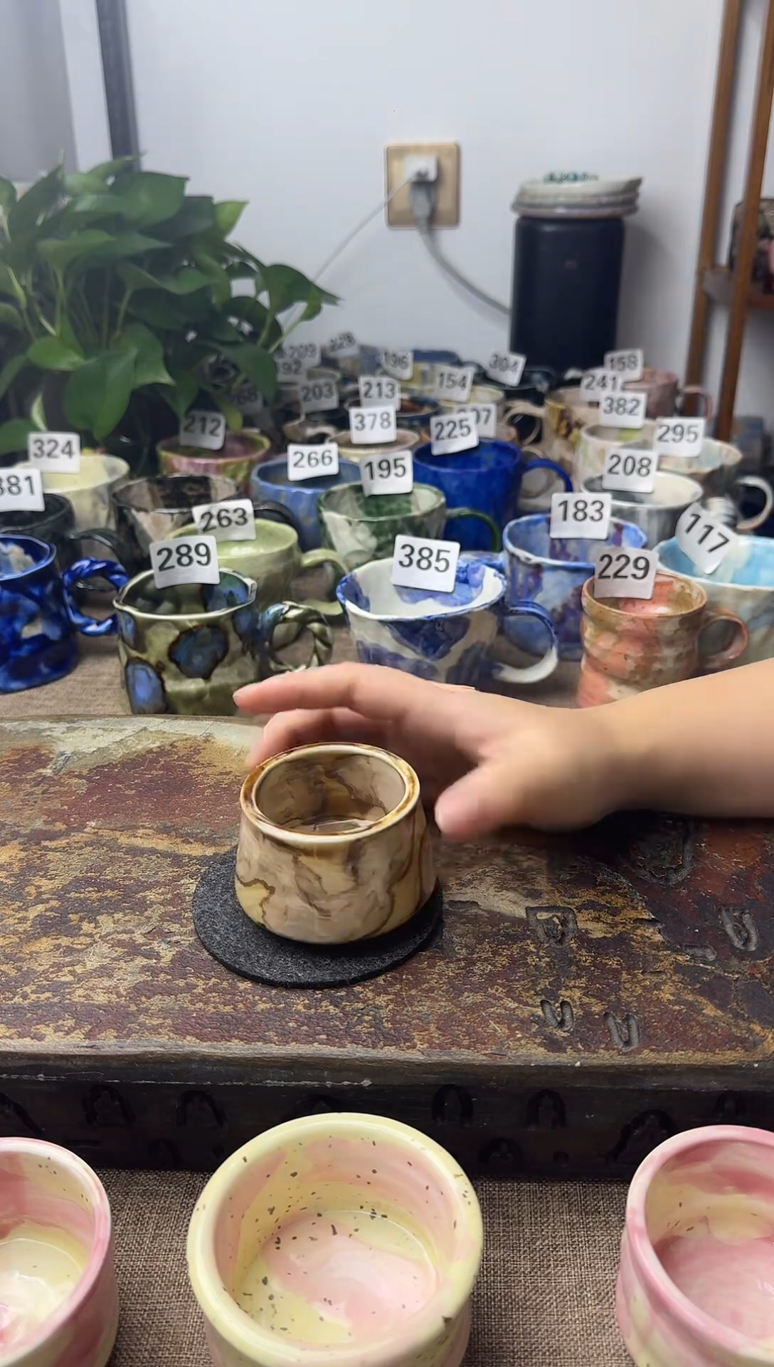 景德镇高温纯手工杯杯