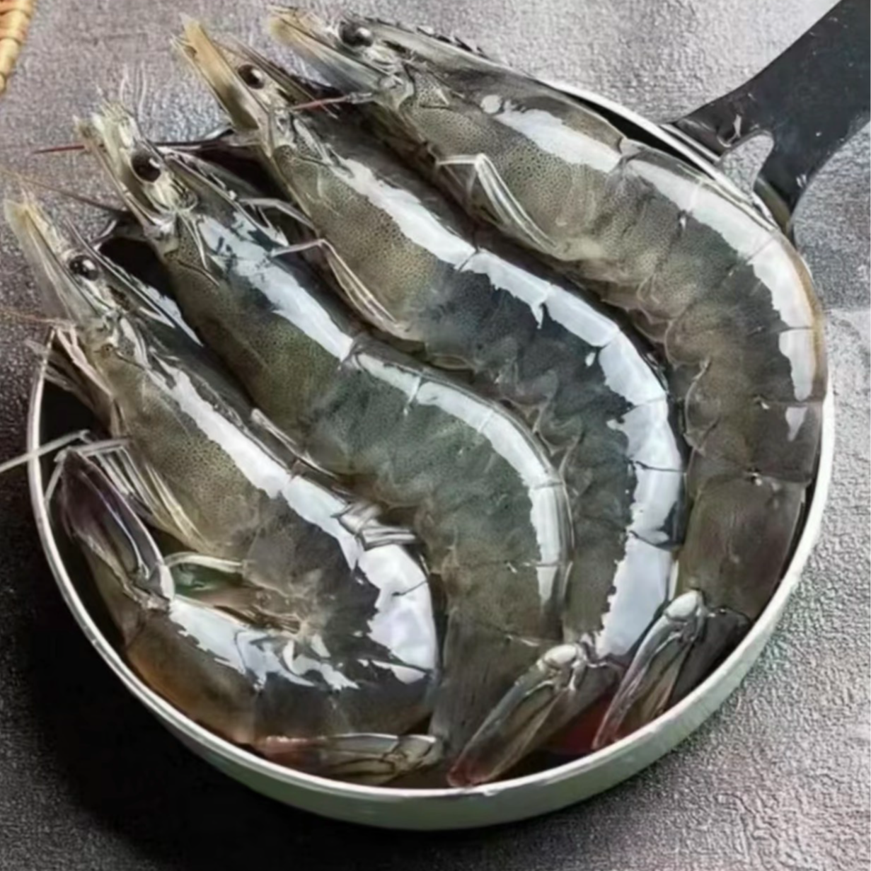【海水大虾4斤】肉质Q弹鲜嫩海水大虾 单只15-18cm 4斤一盒 50-60只