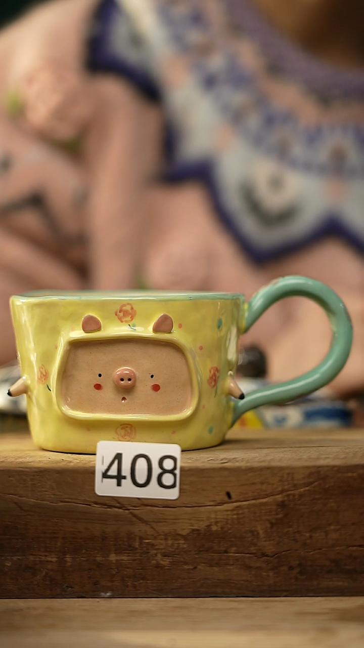 【闪购商品】瓷片手绘·杯/设计师 xudu 款 咖啡杯