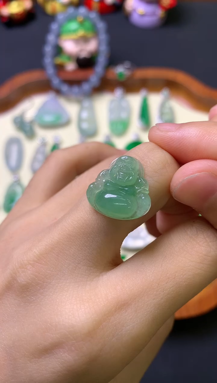 定制翡翠未镶嵌裸石（镶嵌定制）