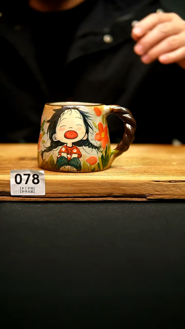 @@陶园瓷舍@@纯手工手绘@高温釉下彩