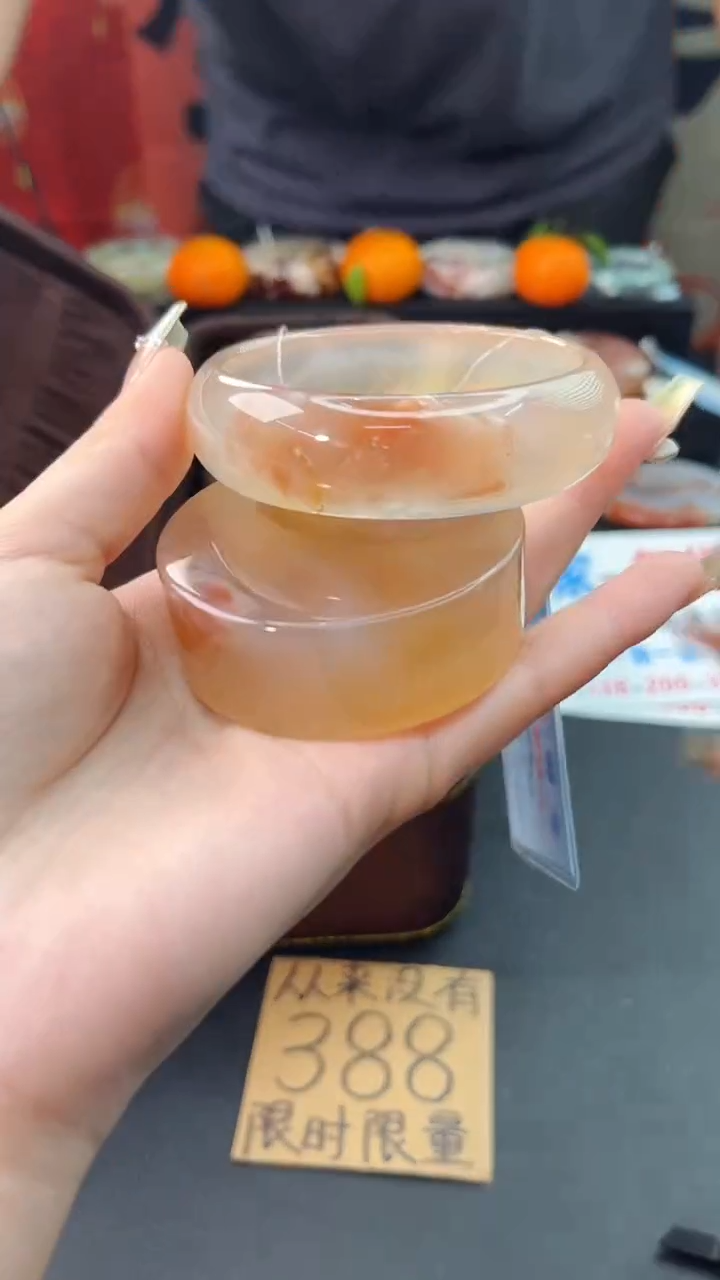 【闪购商品】石英质玉手镯未镶嵌赠送镯心（57圈口）