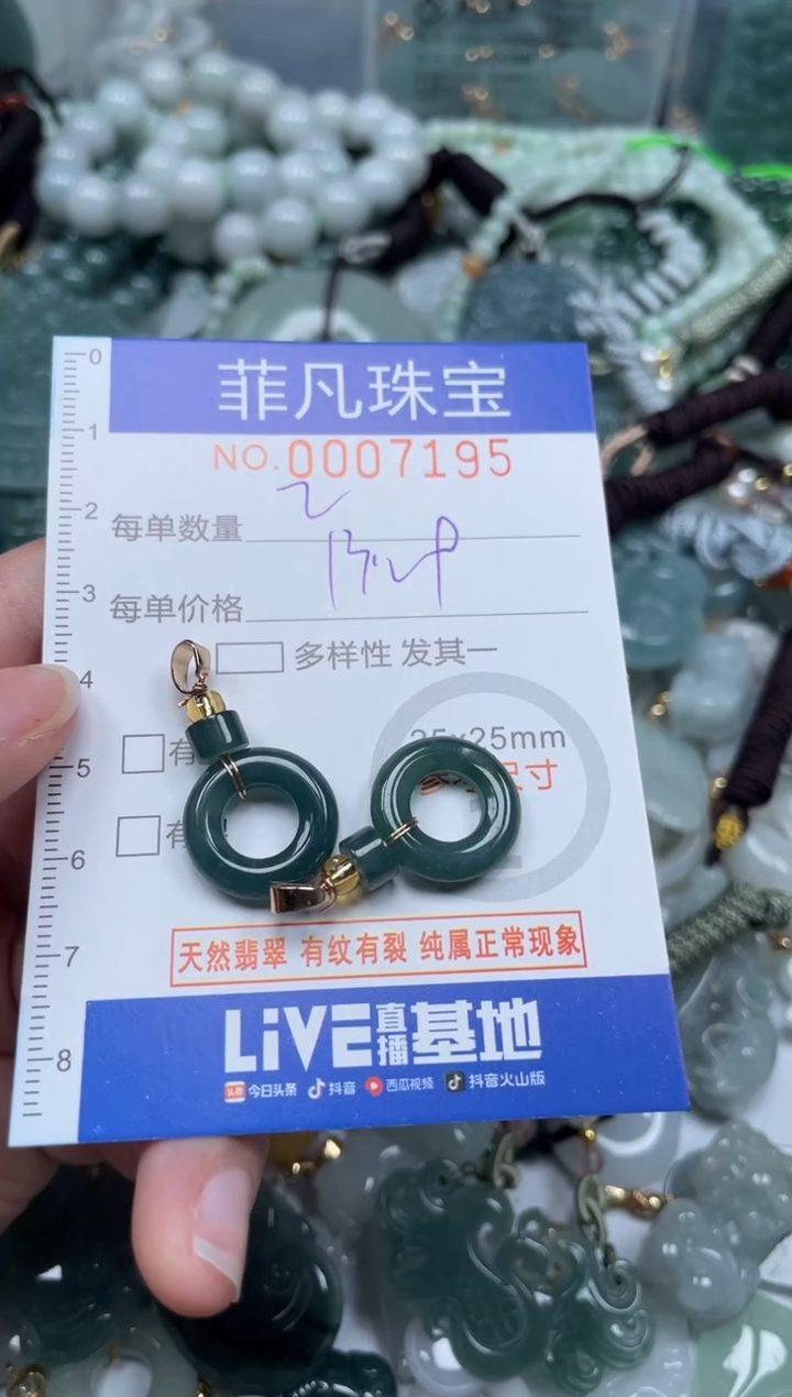 【闪购商品】翡翠颈饰未镶嵌00..7195