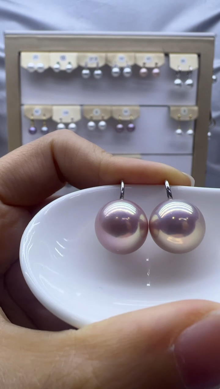未镶嵌耳饰淡水珍珠0191