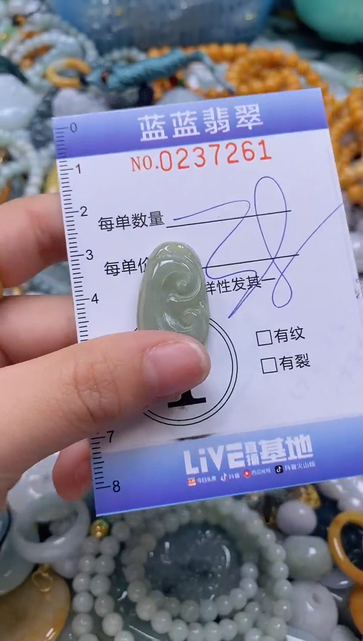 翡翠未镶嵌颈饰闪购0237261