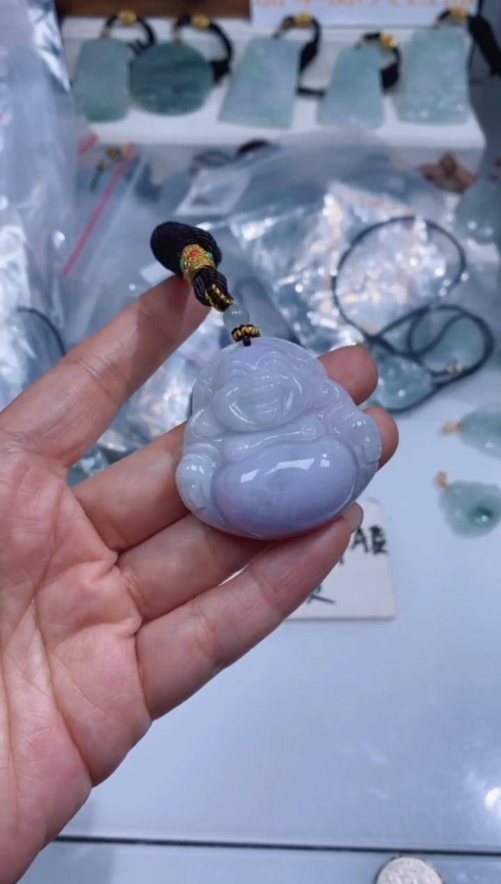 颈饰未镶嵌翡翠吊坠