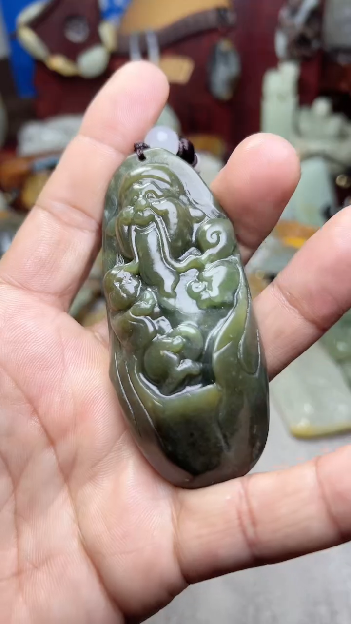 【闪购商品】和田玉把件未镶嵌-=