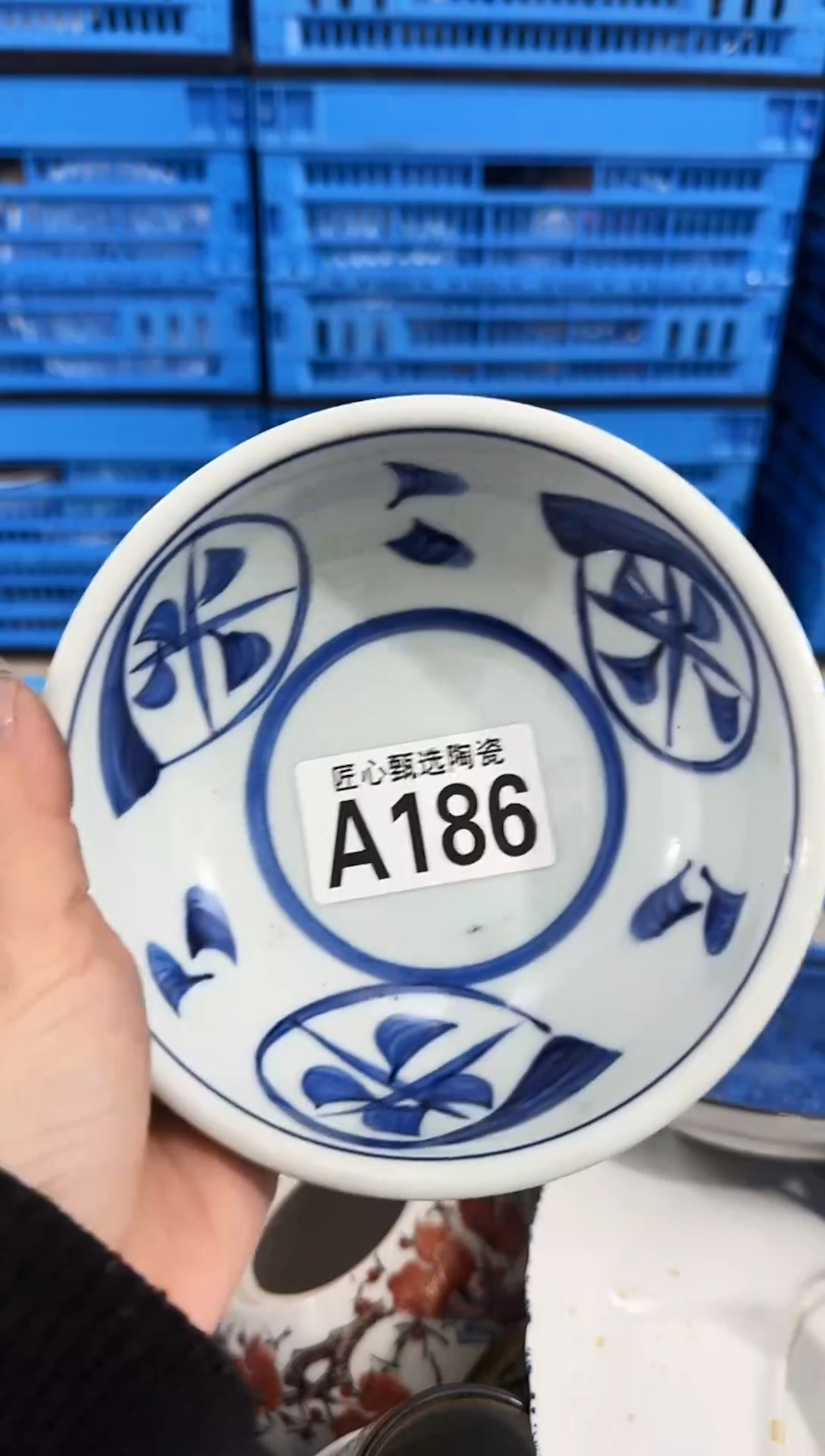 瓷片泡*         A186