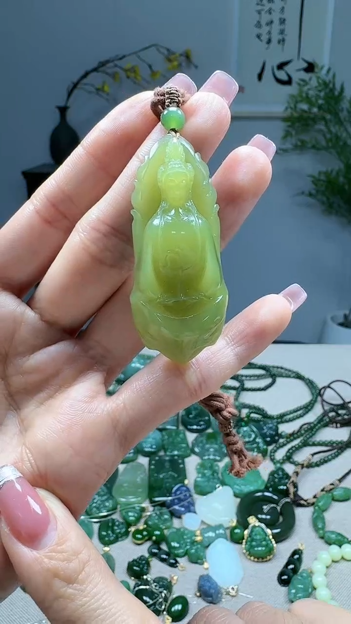 未镶嵌和田玉挂件1