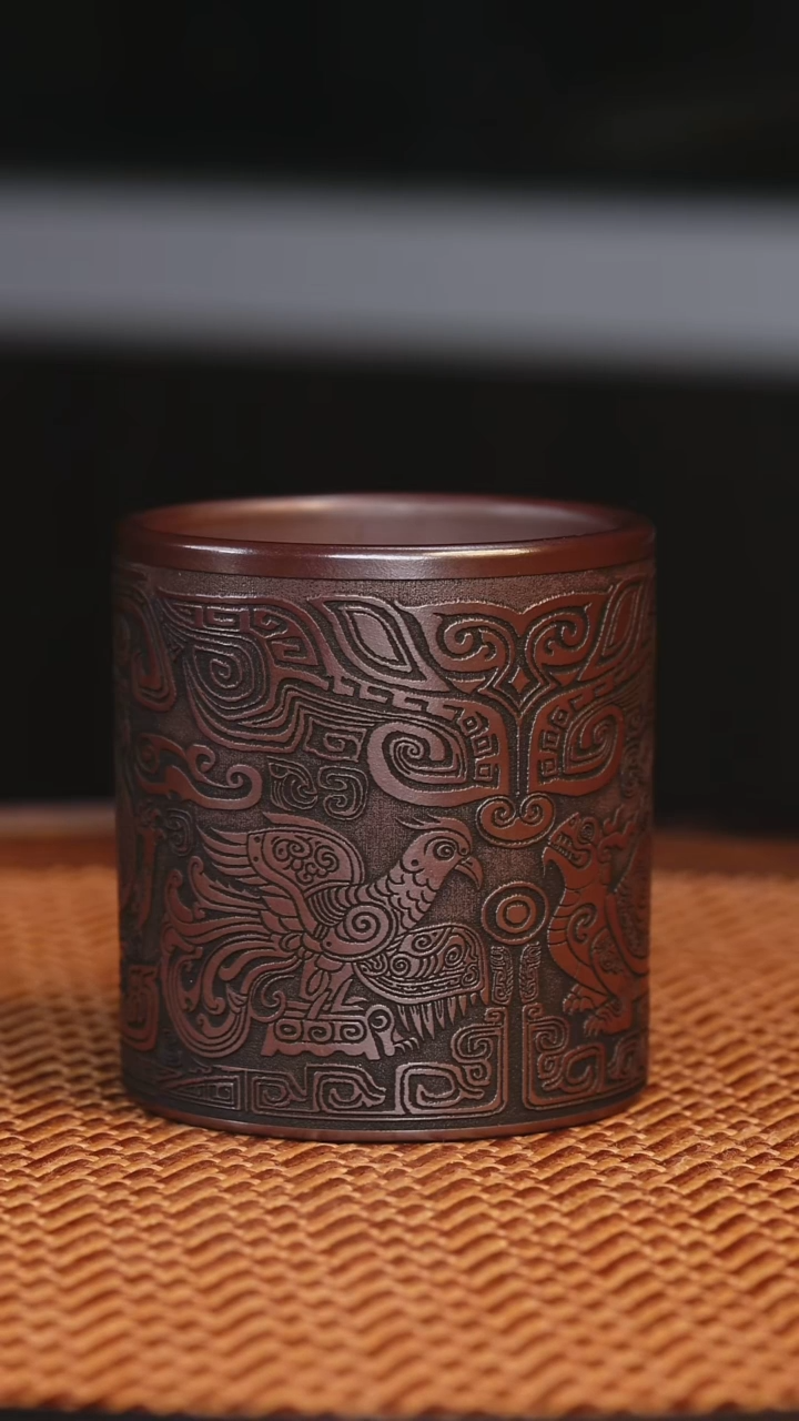 茶杯紫砂原矿紫砂