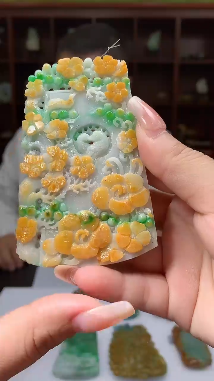 【闪购商品】定制翡翠未镶嵌1088xx-毛货翡翠45