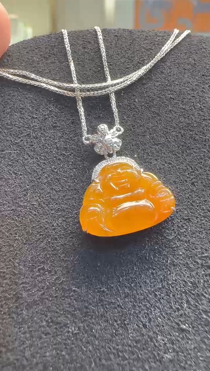 【闪购商品】翡翠套链18K金镶嵌多样性发货拍一发一