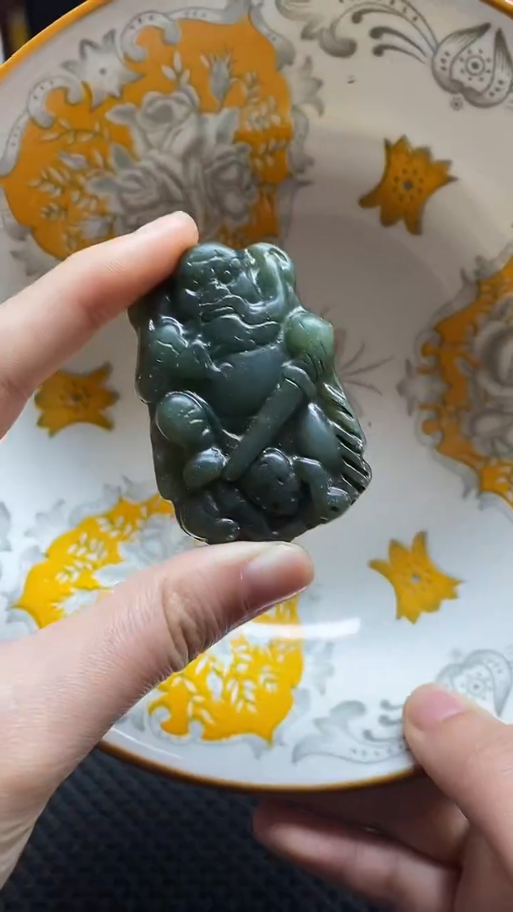 【闪购商品】瓷片瓷片 瓷器 摆件1个