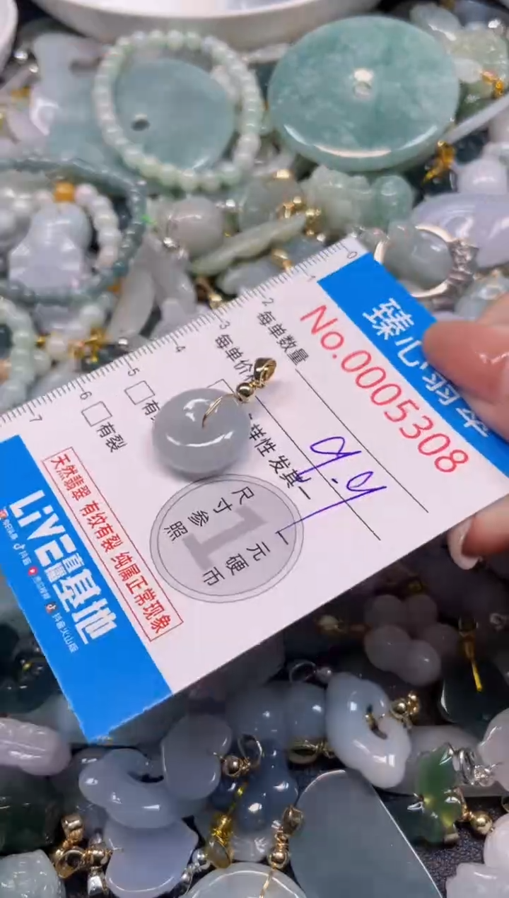 颈饰未镶嵌翡翠5308