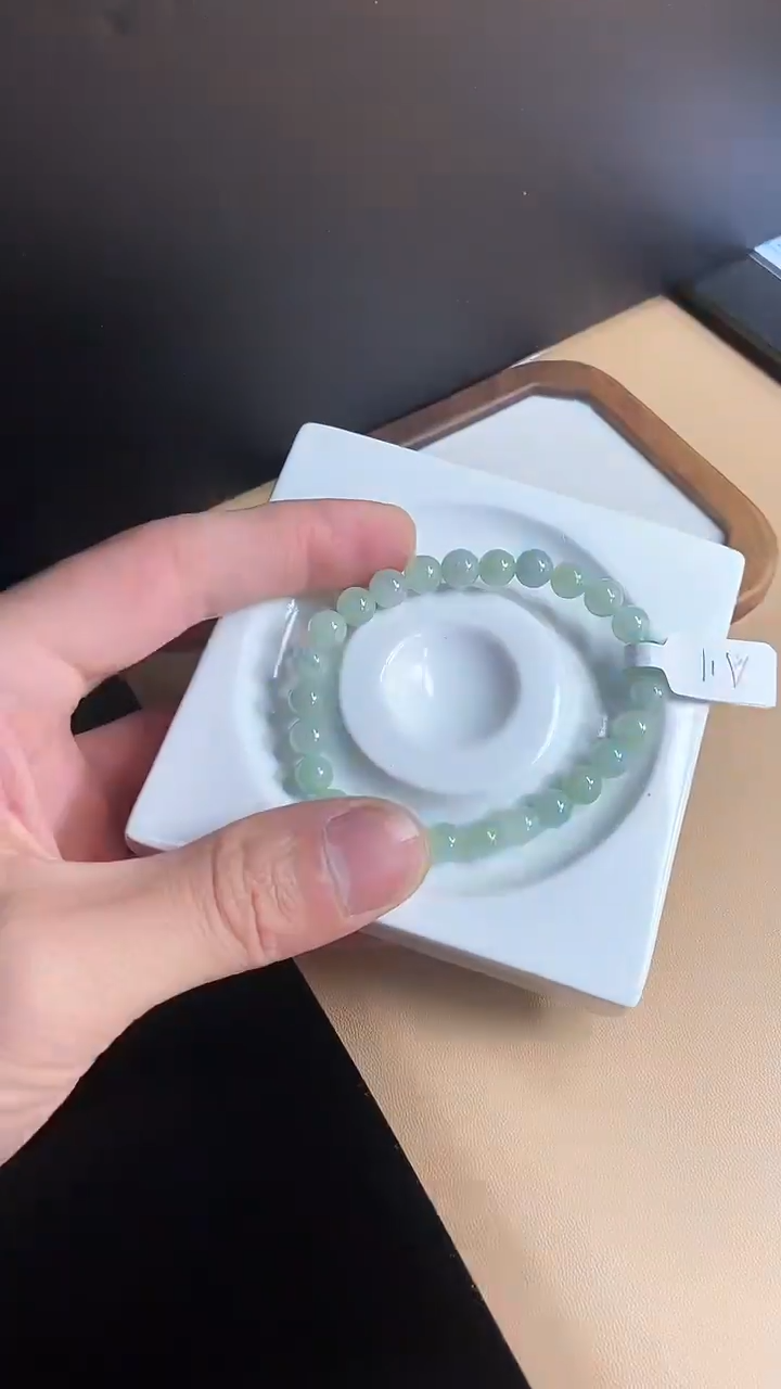【闪购商品】翡翠手串未镶嵌天然翡翠A货手串A11