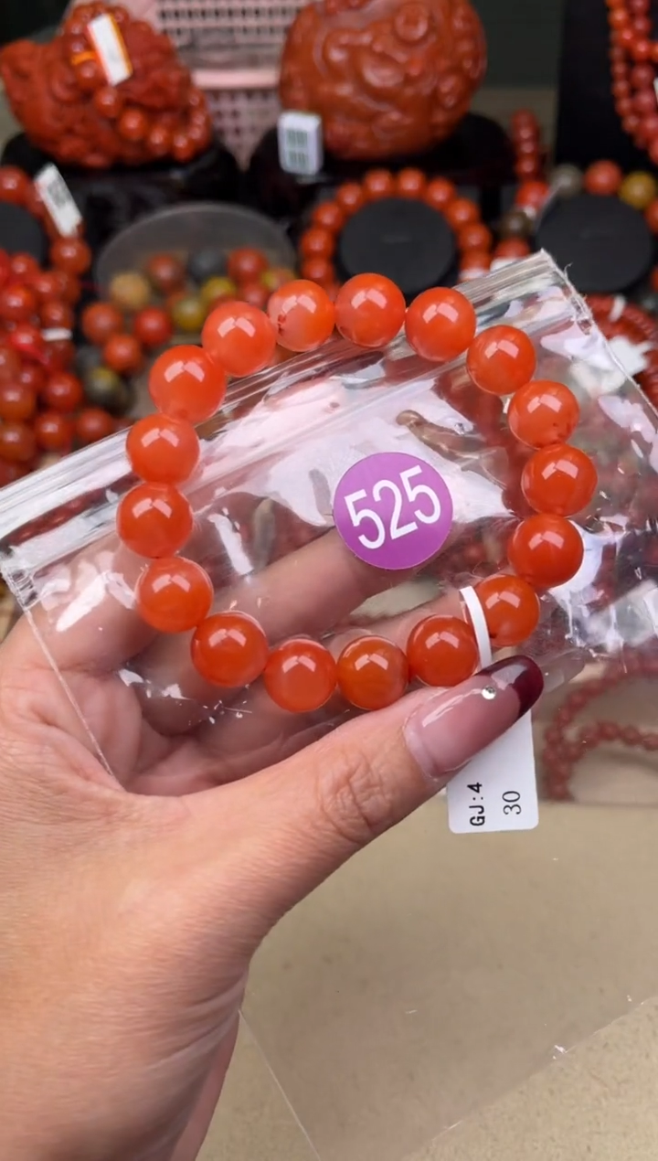 【闪购商品】南红玛瑙珠宝奇石未镶嵌525-12+
