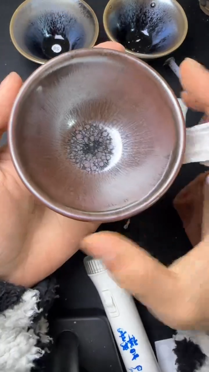 【闪购商品】茶盏建窑建盏微瑕茶器98