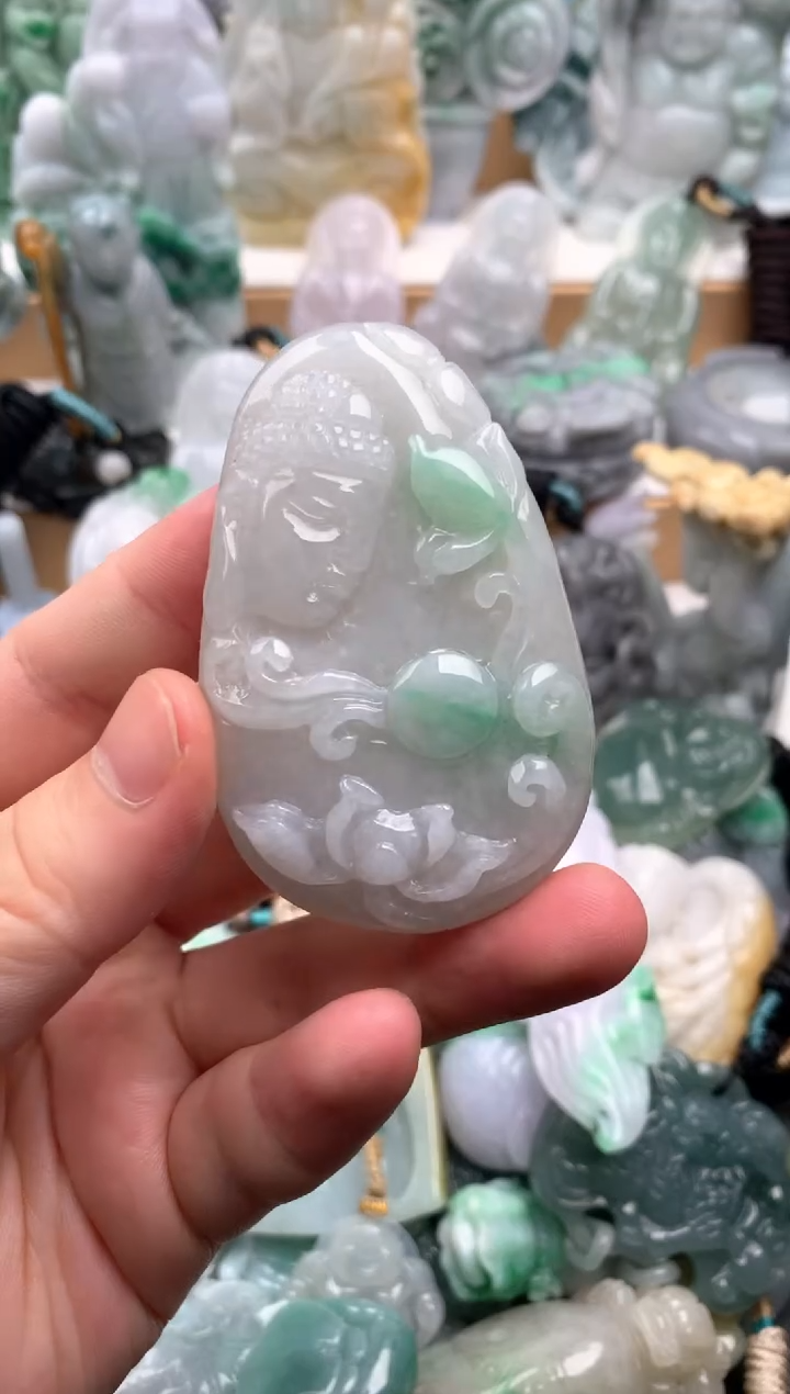吊坠(不含链)未镶嵌翡翠1