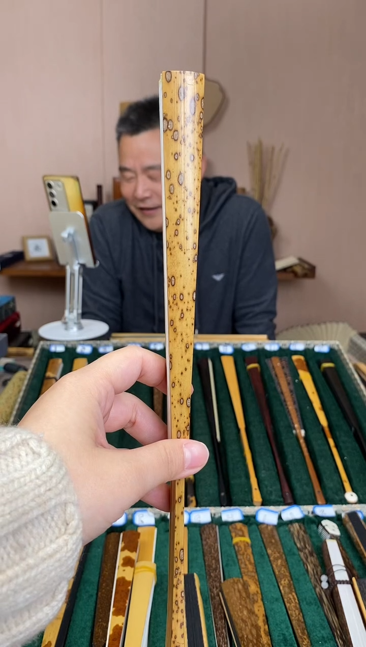 【闪购商品】扇子95寸梅菉折扇扇子