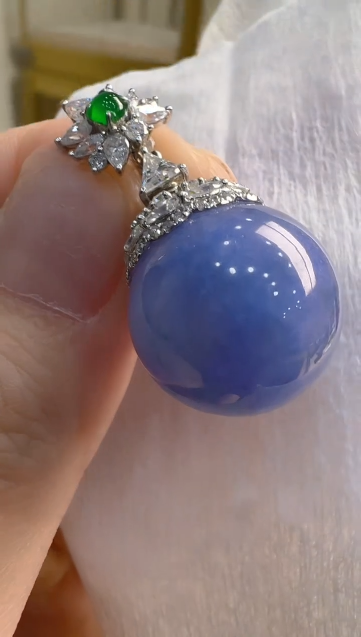 【闪购商品】翡翠吊坠(不含链)18K金镶嵌多样性发货拍一发一