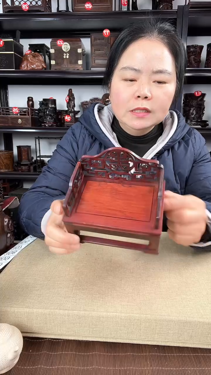 【闪购商品】木301瑕疵老李红木工艺品