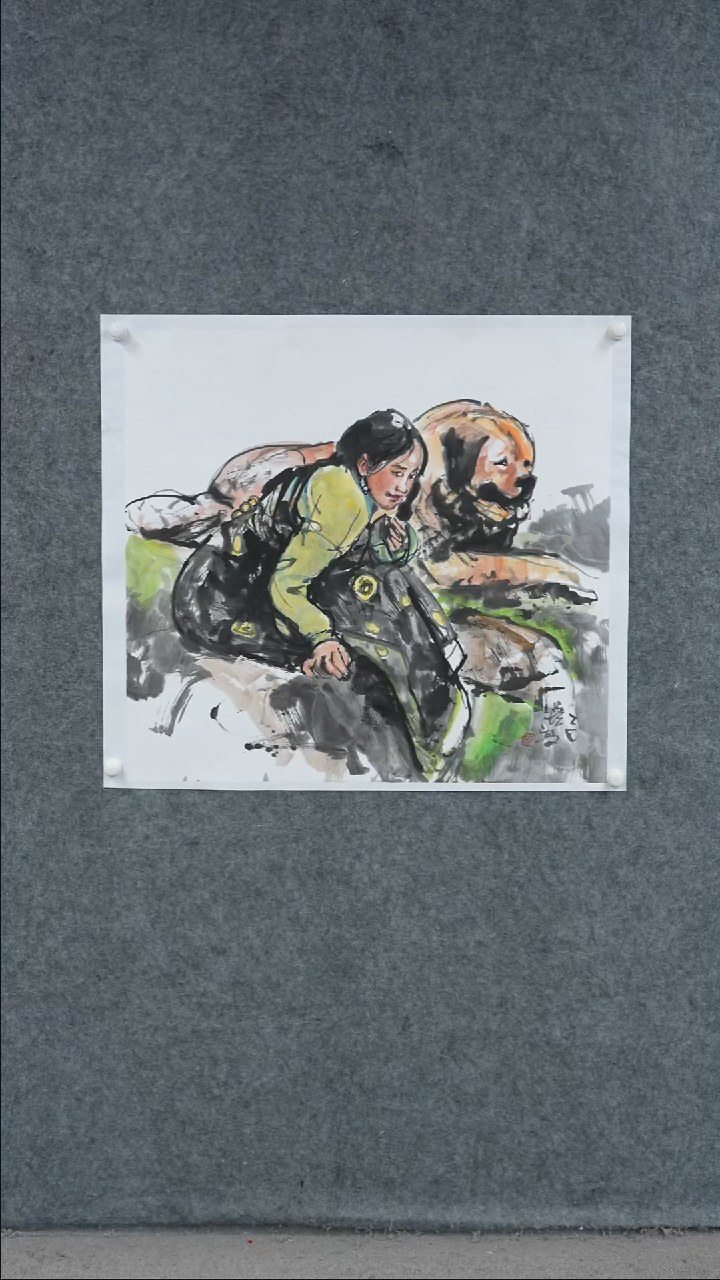 国画国画作品DPG老师