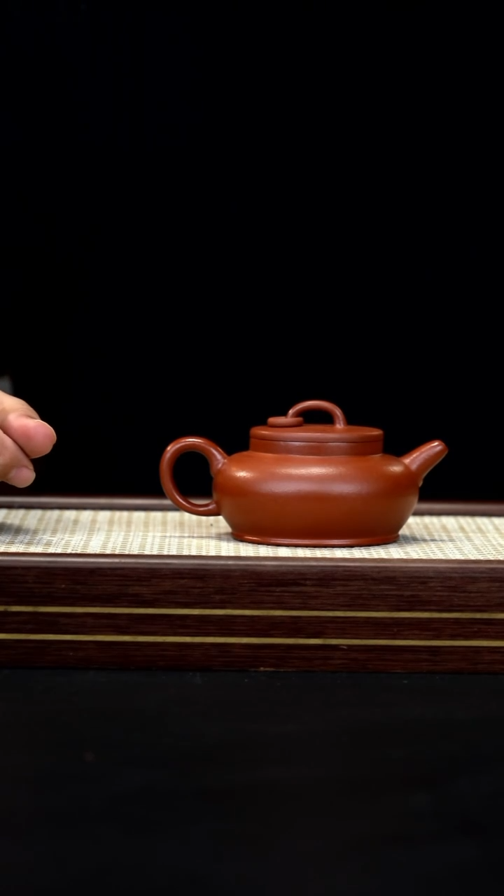 茶壶紫砂zff  朱泥 单圈