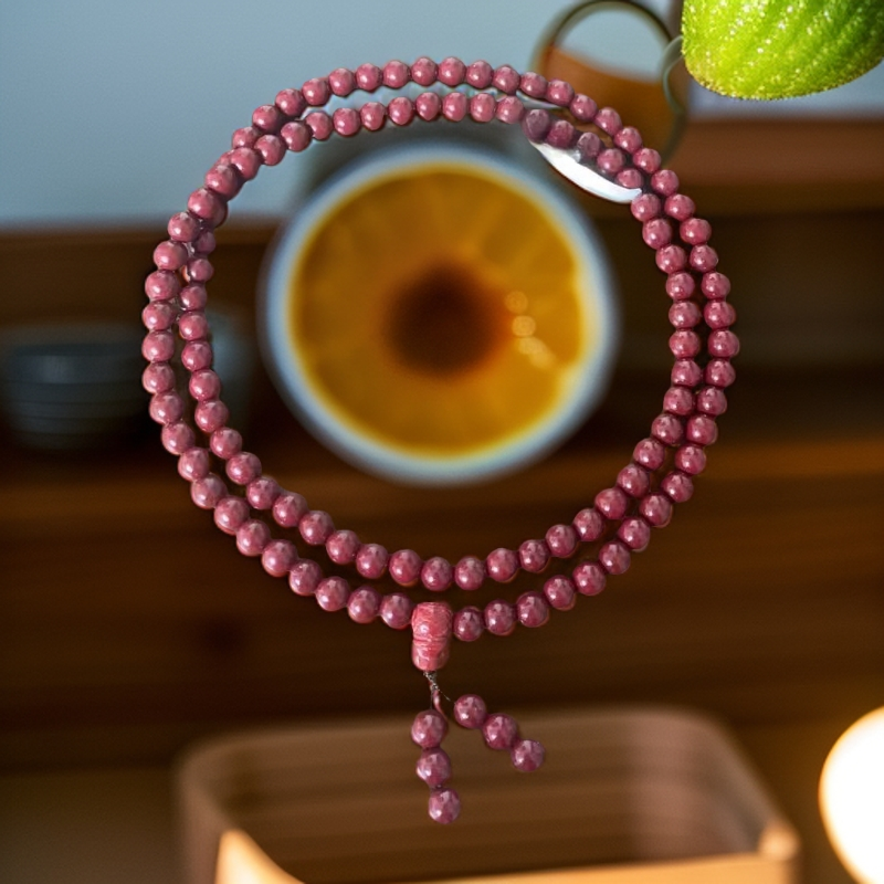 天然辰砂天然辰砂多圈朱砂657{全新礼袋包装}