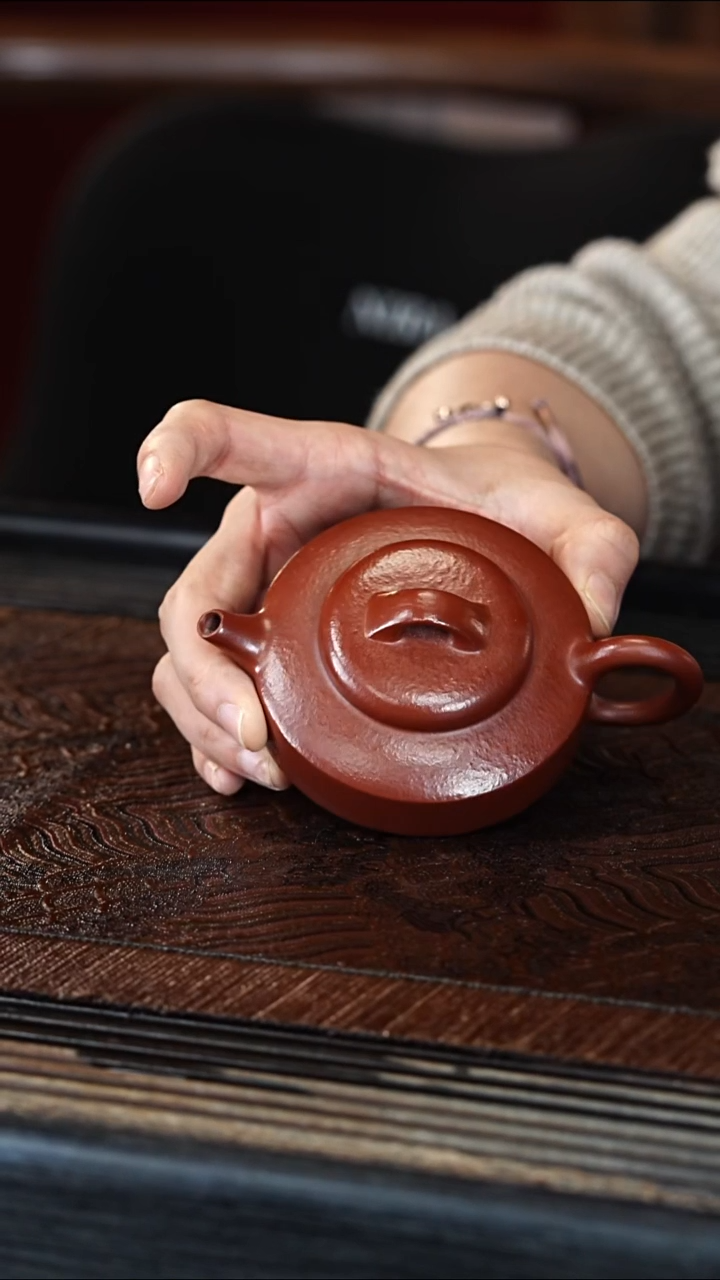 宜兴紫砂团团紫砂精选紫砂壶