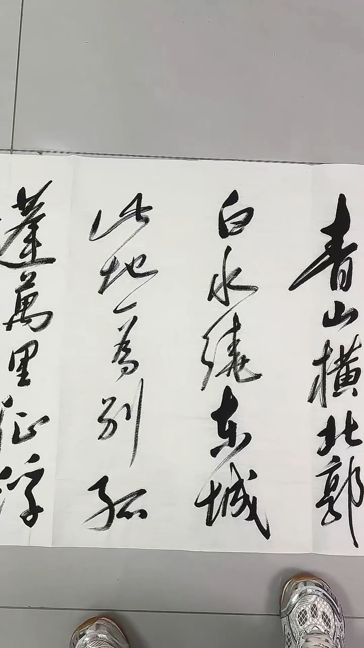 书法吕老师书法作品