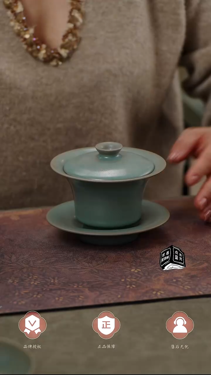 【闪购商品】杯76号气仿柴三才马蹄盖碗......