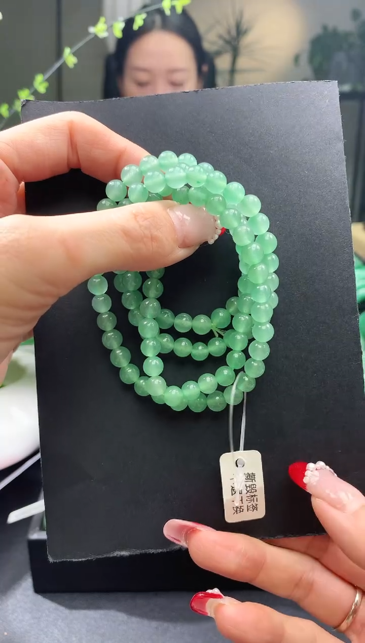 【闪购商品】石英质玉珠串未镶嵌珠串