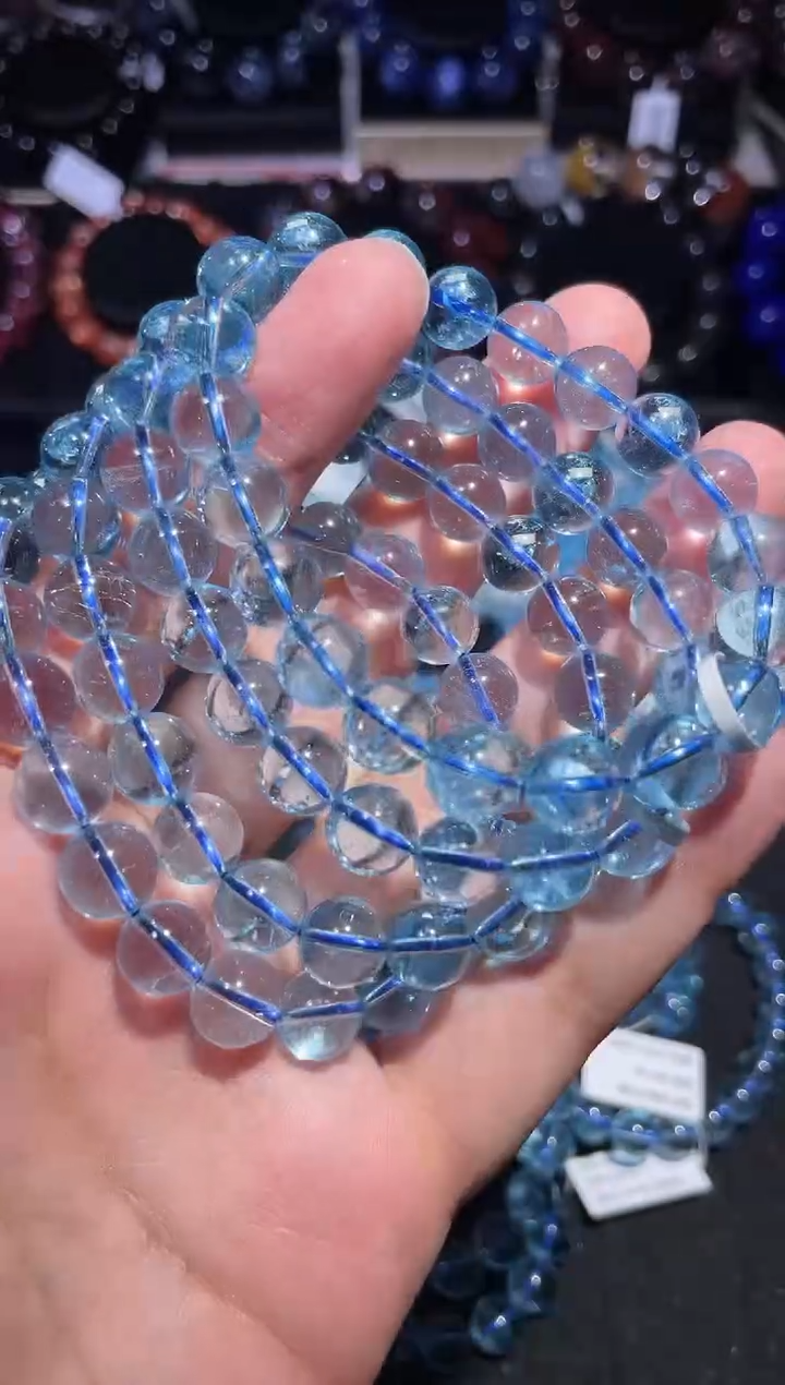 【闪购商品】托帕石手链未镶嵌托帕石单圈A9（多样性发其一）