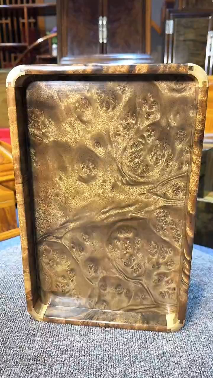 【闪购商品】乌木类成套家具阴沉乌木托盘Y69