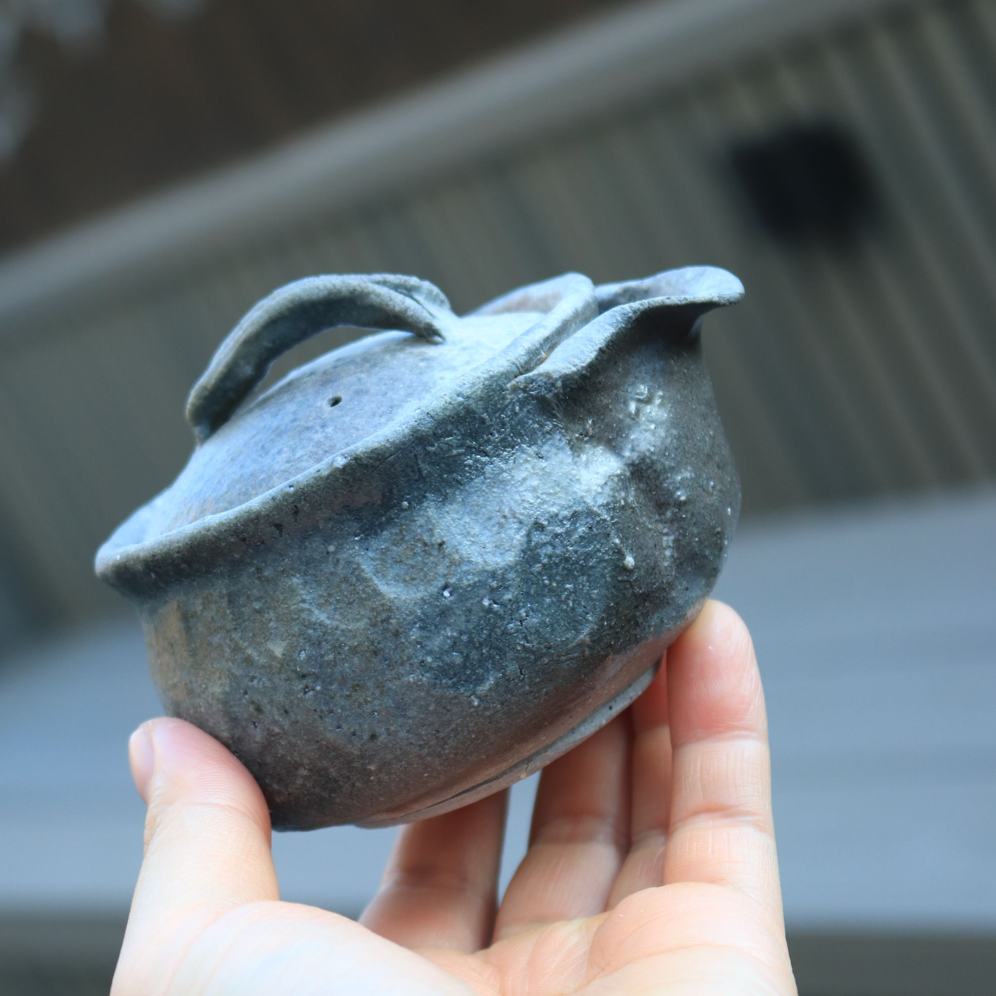 日本备前烧须惠器造型是好本宗峯款不详全品盖子不稳自用可 特价