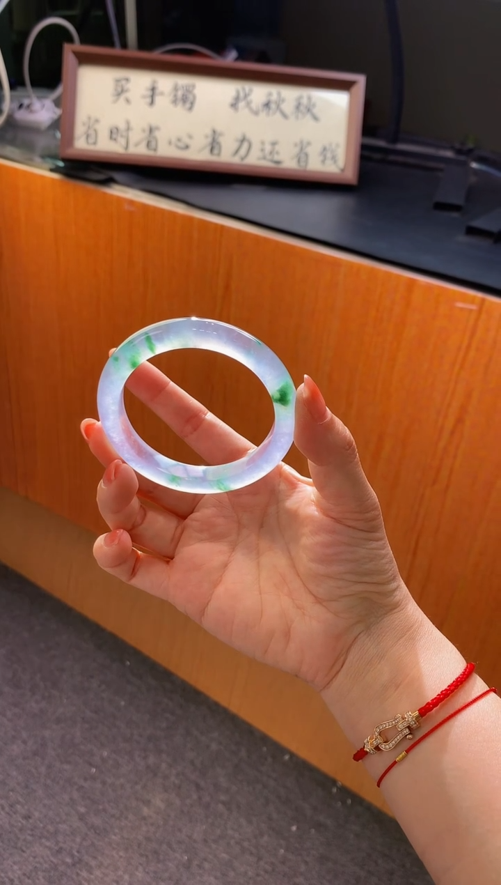 未镶嵌手镯翡翠-Q192 圈口53.5 全款140万 定金2万