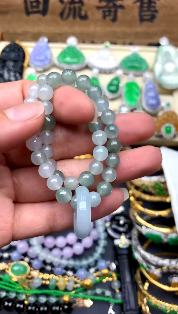 【闪购商品】翡翠手串未镶嵌237-中国好珍宝