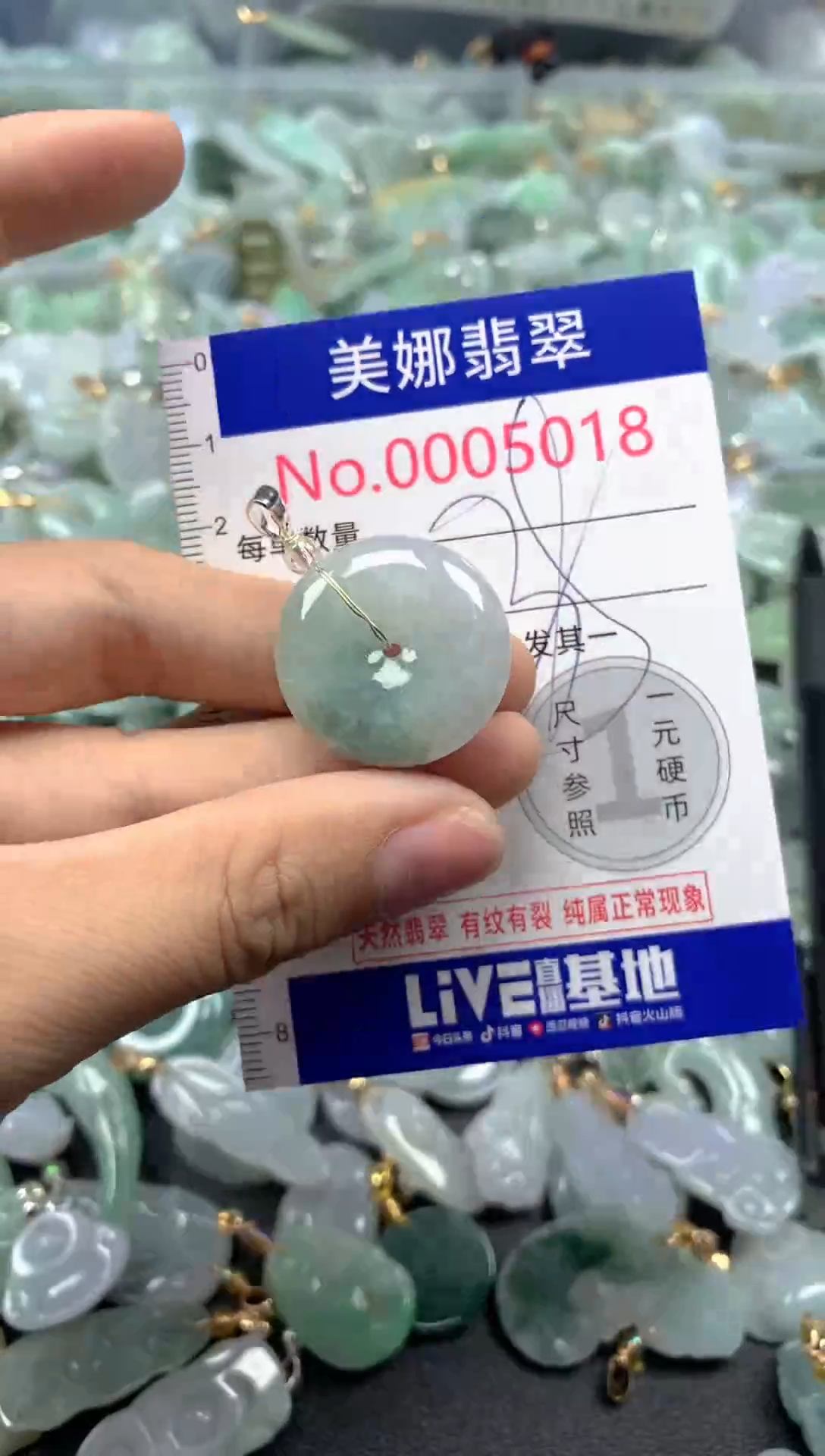 颈饰未镶嵌翡翠5018