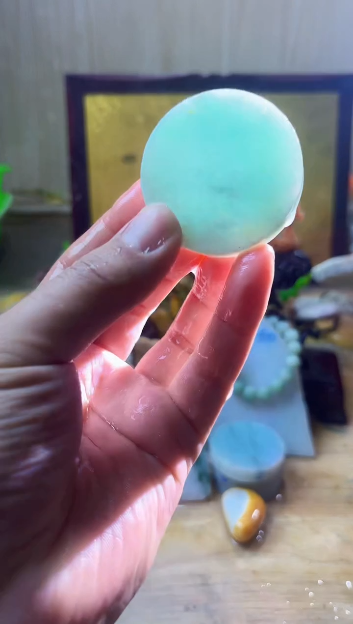 未镶嵌挂件翡翠A货常星4157
