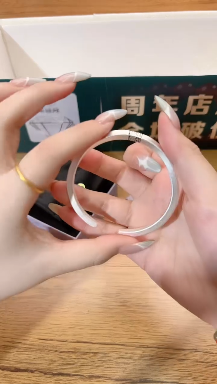 银制精品手镯002