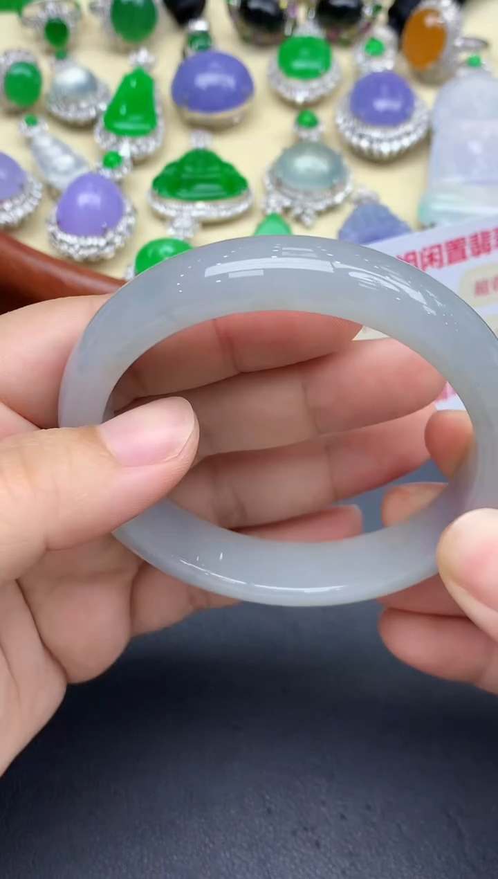 未镶嵌手镯翡翠168-中国好珍宝