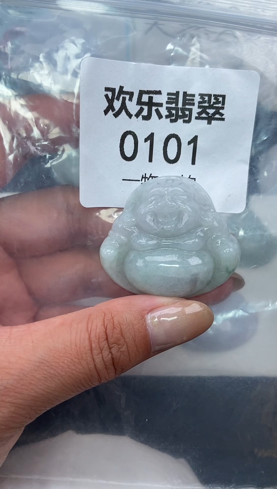 颈饰未镶嵌翡翠缅甸天然翡翠0101